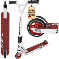 RE:SPORT Stuntstep REVO - Stuntstep voor Kinderen & Volwassenen - ABEC-9 - 100mm PolyurethanWielen - Met Standaard - Y-Bar - Trick Scooter