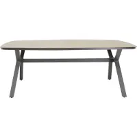 Lesli Living Odense - Eettafel - Deens ovaal 200x100 cm - lichtbruin