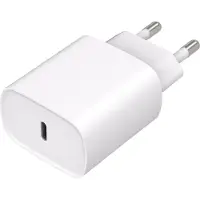 Cazy 20W USB-C Oplader - Universele Snellader - Power Delivery - geschikt voor iPhone & Samsung - Compacte USB-C Adapter - Wit
