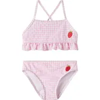 Name it Bikini 'NMFZammer' rosa / rood / wit