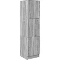 vidaXL Highboard Grijs Sonoma 31.5 x 32 x 122.5 cm