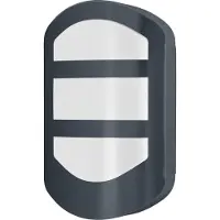 Osram ENDURA Style Plate Wall, buitenwandlamp donkergrijs roestvrij staal, 12W, 600lm, 3000K, IP44