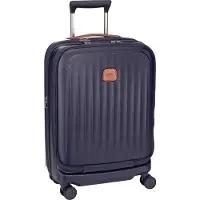 Bric's Taormina 4 wielen Trolley S 57 cm met uitbreidingsplooi blauw