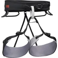 Black Diamond - Klimgordels - M Solution Guide Harness Pewter voor Heren - Maat L - Zwart