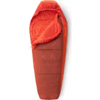 Sea to Summit - Trekking slaapzakken - Hamelin Synthetic Sleeping Bag -1C/30F (RCS) voor Unisex van Gerecycled Polyester - Maat Long - Rood