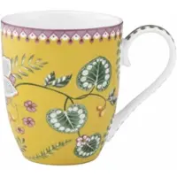 Pip studio Mok Home Mug XL Lily & Lotus Yellow (Set van 6)