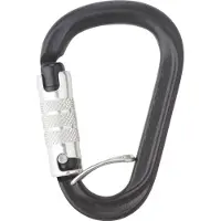 Austrialpin - HMS Rondo Alu 3-Wege Autolock Selfie - HMS-karabiner grijs