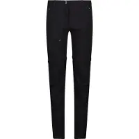 CMP - Girl's Zip Off Pant - Afritsbroek 164, zwart