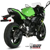 MIVV Mk3 Kawasaki Ninja 650/z650 2017-23 K.044.sm3b Niet Gehomologeerd Volledig Uitlaatsysteem