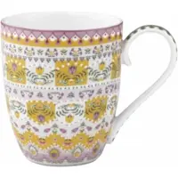 Pip studio Mok Home Mug XL Lily & Lotus Moon Delight Yellow (Set van 6)