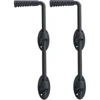 Alberts 2x vloerschuifslot Ovado, 400x16mm, met penligger, slotpen en schuifpen