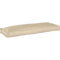 vidaXL Kussen Beige 110 x 40 x 8 cm Oxford Stof