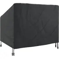 vidaXL Tuinstoelcover Zwart 96 x 79 x 74 cm 420D Oxford stof