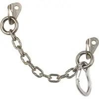 Austrialpin - Chain Belay Micro Inox - Zekeringspunt 10 mm, uncoloured