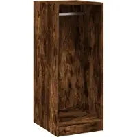vidaXL Kledingkast 48x41x102 cm bewerkt hout gerookt eikenkleurig