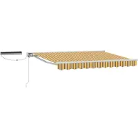 vidaXL Elektrisch Uitschuifbare Zonneluifel 3,5 x 2,5 m