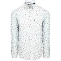 State of Art Overhemd Flower Print Wit