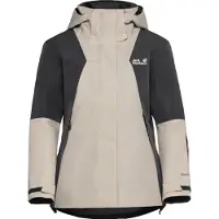 Jack Wolfskin Flowline 2L Ins, skijack, dames, beige
