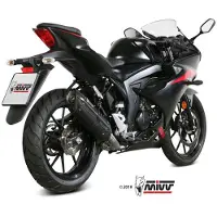 MIVV Suono Suzuki Gsx-r 125/gsx-s 125 2017-20 S.055.l9 Gehomologeerd Compleet Uitlaatsysteem