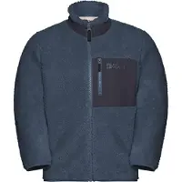 Jack Wolfskin - Kid's Ice Curl Jacket - Fleecevest 116, blauw
