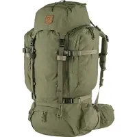 Fjällräven Sportrugzak 'Kajka 85' bruin / groen
