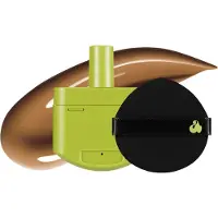 Unleashia Satin Wear Healthy-Green Cushion Re-Feel + Puff - No.35N Toffee No.35N Toffee