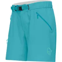 Norrøna - Women's Falketind Flex1 Light Shorts - Short M, turkoois