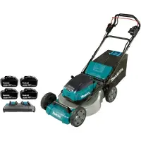 Makita DLM536PT4 incl. 5,0 Ah accu (4x)