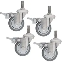 Doppler Räderset für Life Granitsockel 25, 30 und 45kg, 4 Stk. / Set, K-FSC