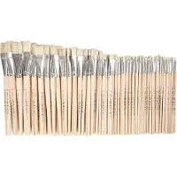 Creativ Light Houten kwasten, nr. 00-22, korte steel, 120st.