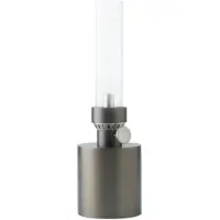 Klong Platina Small Olielamp - Paraffine- & olielampen Glas Black Metallic - 30714