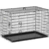 PawHut Hondenbench - Metaal - 92x57x62,5cm - Zwart
