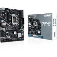 Asus Asustek Computer PRIME H610M-E D4-CSM Moederbord Socket Intel LGA 1700 Vormfactor Micro-ATX Moederbord chipset Intel H610
