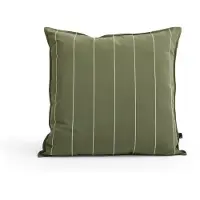 HAY Terrazza kussen Olive narrow stripe, 60x60 cm