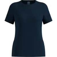 Odlo - Dames wandel- en bergkleding - Cubic Light Tee W Dark Sapphire voor Dames - Maat M - Marine blauw