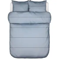 Marc O'Polo Dekbedovertrek Suvie Calm Blue Percal-260 x 200 / 220 cm | Extra Breed