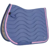 QHP Zadeldek Rosalynn Veelzijdigheid Blauw-roze