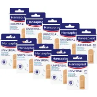 Hansaplast Pleisters Universeel 20 Strips Voordeelverpakking - 10x 20 strips