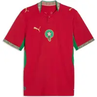 Puma Tricot 'FRMF Home' goudgeel / lichtgroen / rood / wit
