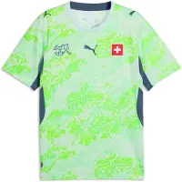 Puma Tricot 'SFV Away' enziaan / appel / lichtgroen / wit