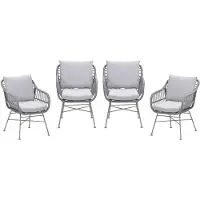 Garden Impressions Margriet tuinstoelen set van 4
