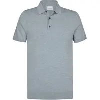 Profuomo Polo Luxury Basic Blauw heren