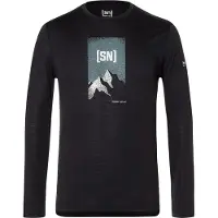 Super.natural 2 Pitch T-shirt Met Lange Mouwen Zwart L Man