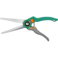 Flo Professionele Snoeischaar Lang & Smal - SK5 Stalen Messen - Ergonomische Tuinschaar - Instelbare Bekopening (54-90mm) - Ideaal voor Bloemen, Gras & Lastige Plekken