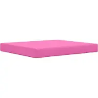 vidaXL Buitenbankkussen Polyester Roze 80 x 68,5 x 8 cm