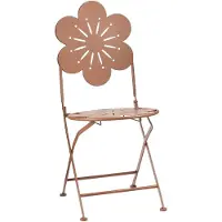 Mica Decorations Fleuri Bistrostoel - H93 x Ø41 cm - IJzer - Terra