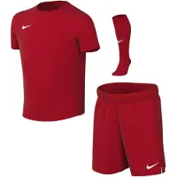 Nike Dri-FIT Park VIII Tenue Kleuters Rood Wit
