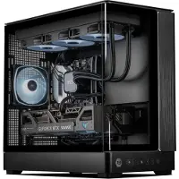 3XS Systems Scan Curve – Powered by ASUS – Stage 5 Gaming PC – ASUS RTX 5090 – Ryzen 7 9850X3D – Corsair DDR5 32GB – WD Black 2TB SSD – 4K Ultra Gaming
