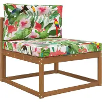 vidaXL Buitenbankkussen Polyester kleurrijk 80 x 80 cm