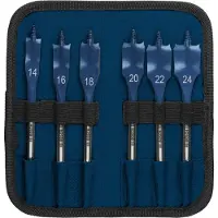 Bosch EXPERT Speedborenset Self Cut Speed | 6-delig | 14, 16, 18, 20, 22, 24 mm - 2608902108
